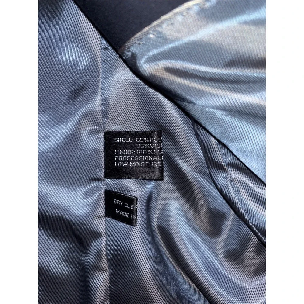 LINEAGE Milan New York Sport coat Mens Size‎ 40S Navy Blue